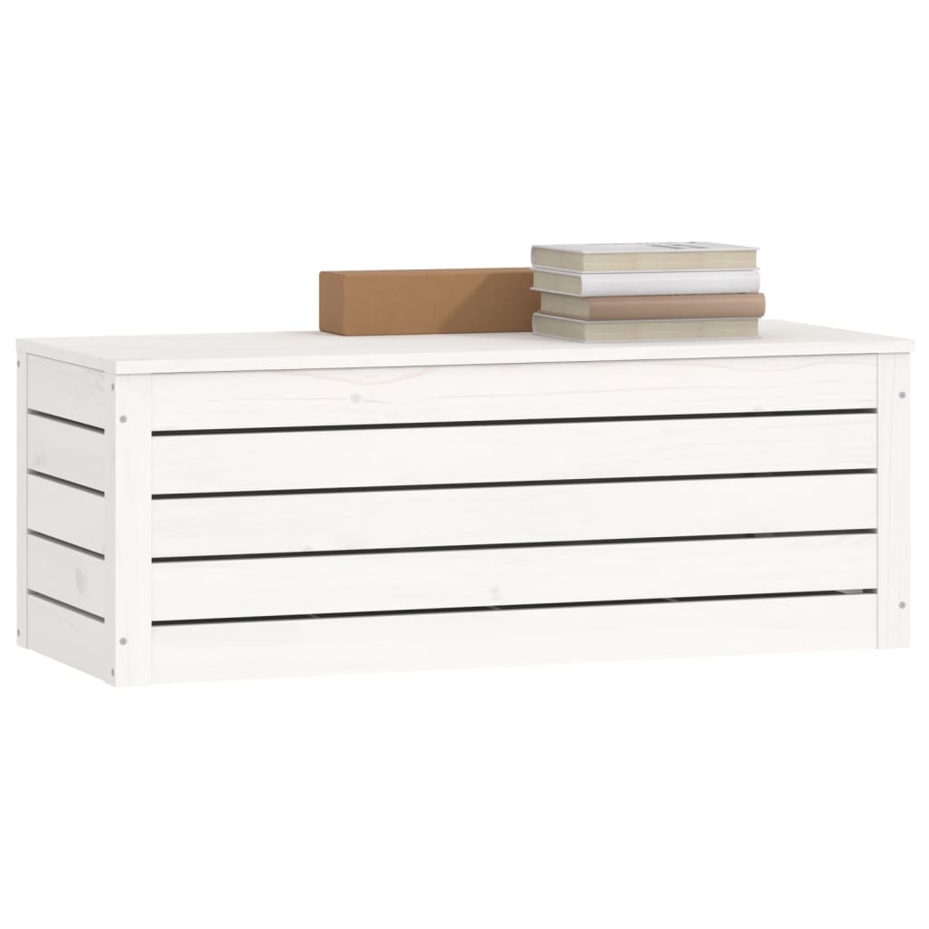 Bryst Hvid 89x36,5x33 cm Massiv Fyr