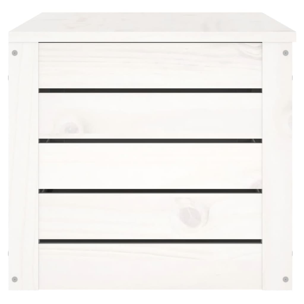 Bryst Hvid 89x36,5x33 cm Massiv Fyr