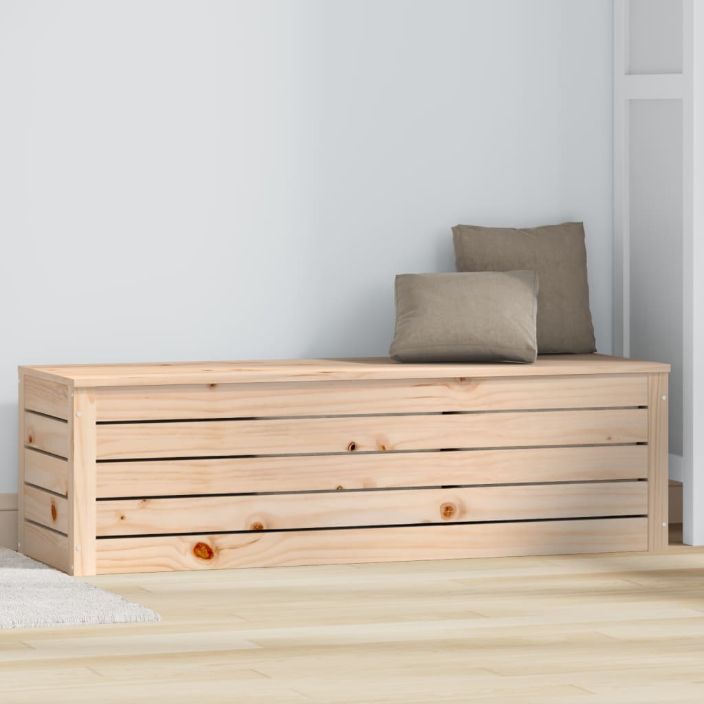 Skrin 109x36,5x33 cm massiv fyrretræ