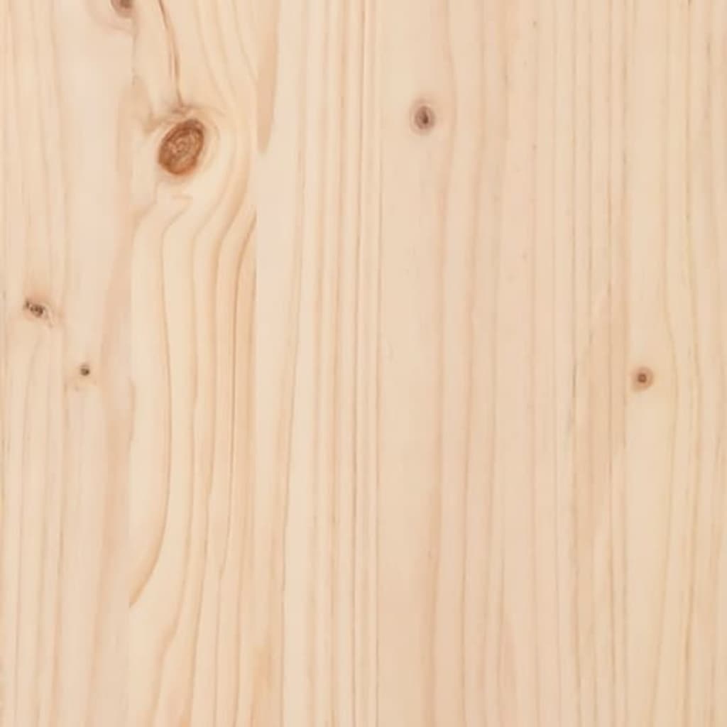 Skrin 109x36,5x33 cm massiv fyrretræ