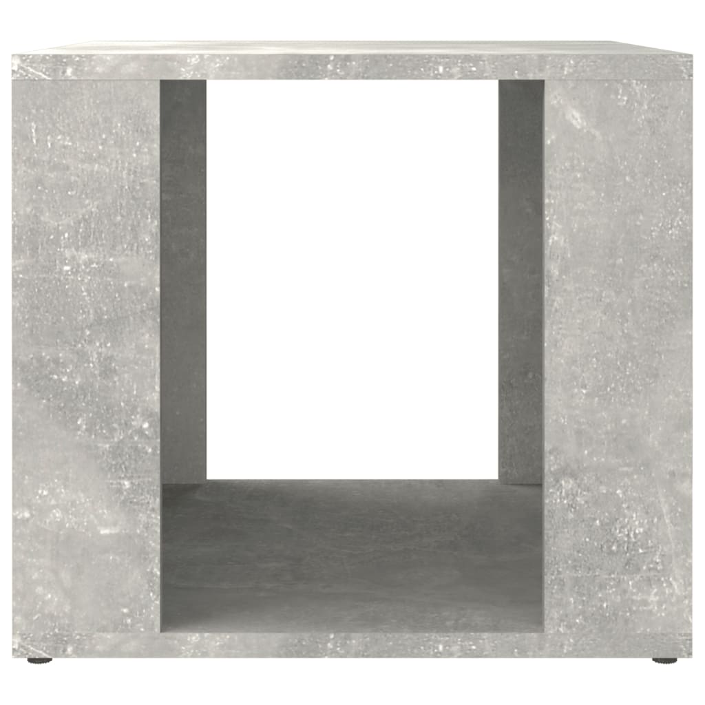 Sengebord betongrå 41x40x36 cm træmateriale