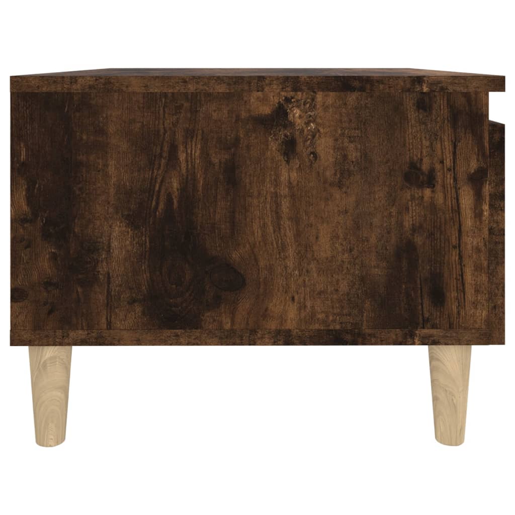Sidebord røget eg 50x46x35 cm træmateriale