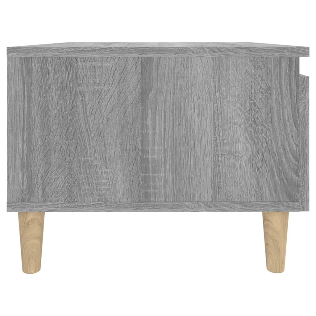 Sideborde 2 stk Grå Sonoma 50x46x35 cm træmateriale