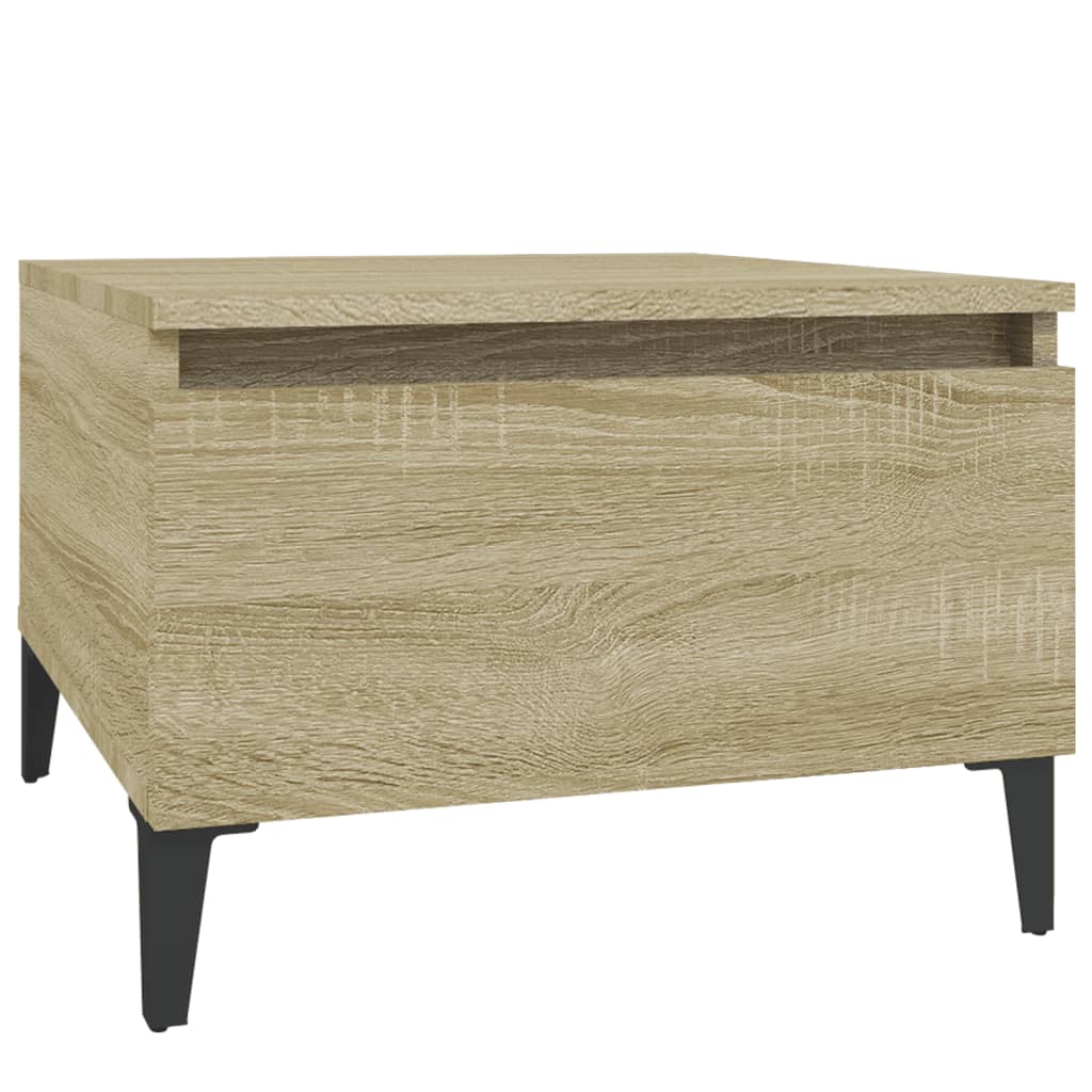 Sidebord Sonoma eg 50x46x35 cm træmateriale