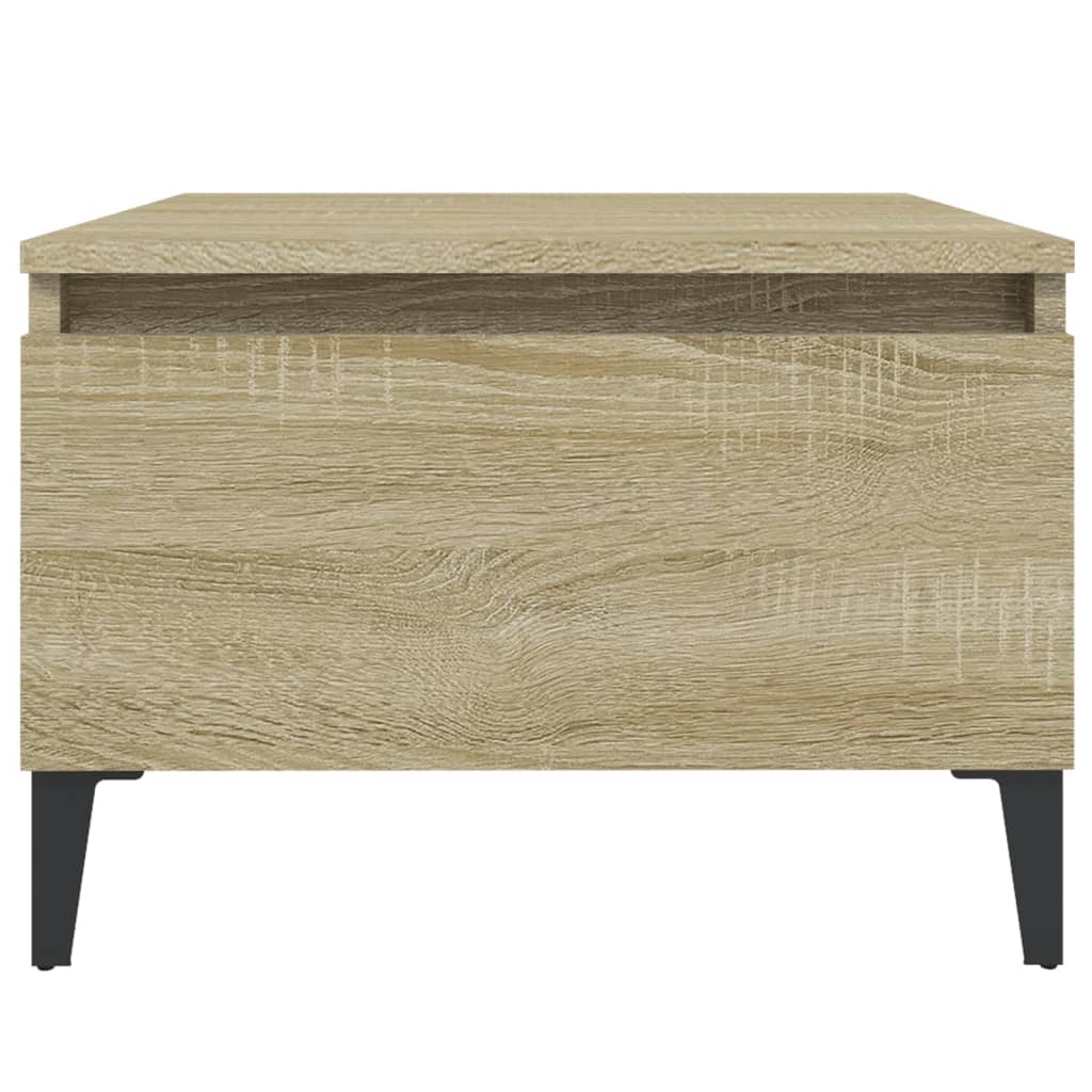 Sideborde 2 stk Sonoma eg 50x46x35 cm træmateriale