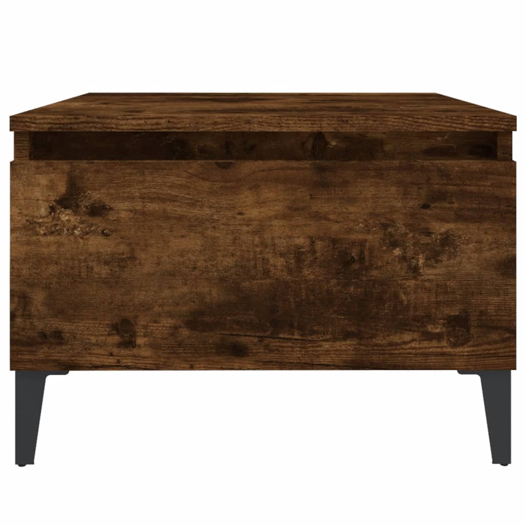 Sidebord røget eg 50x46x35 cm træmateriale