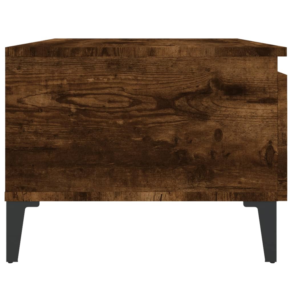 Sidebord røget eg 50x46x35 cm træmateriale