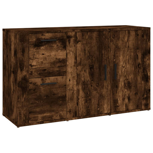 Sideboard Räuchereiche 100x33x59,5 cm Holzwerkstoff