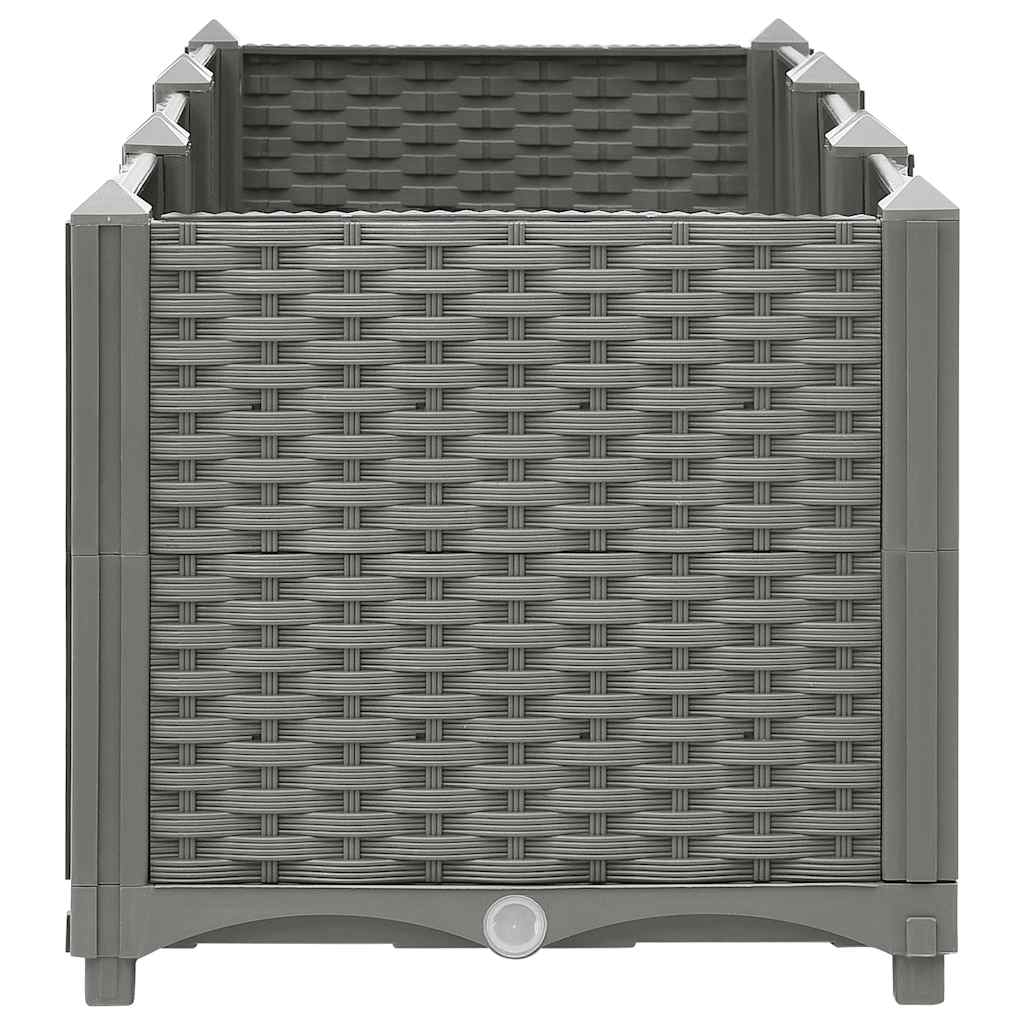 højseng 120x40x38 cm polypropylen