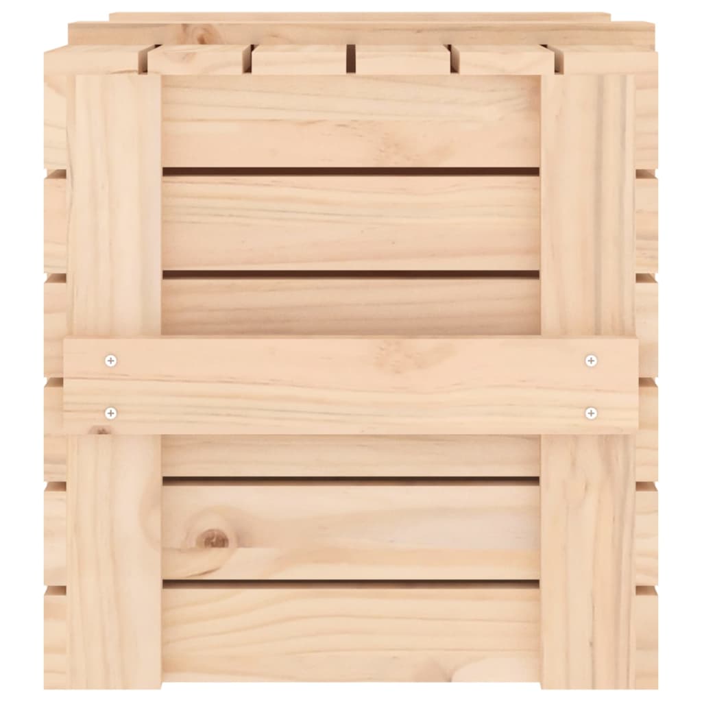 Bryst 58x40,5x42 cm massivt fyrretræ