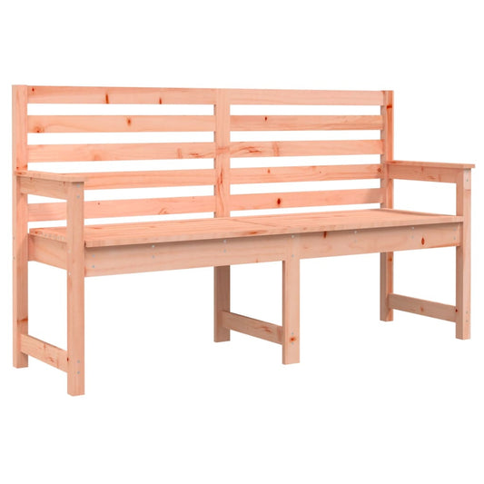 Havebænk 159,5x48x91,5 cm massivt douglasgrantræ