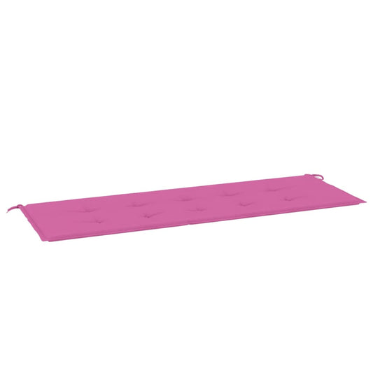 Gartenbank-Auflage Rosa 150x50x4 cm Oxford-Gewebe