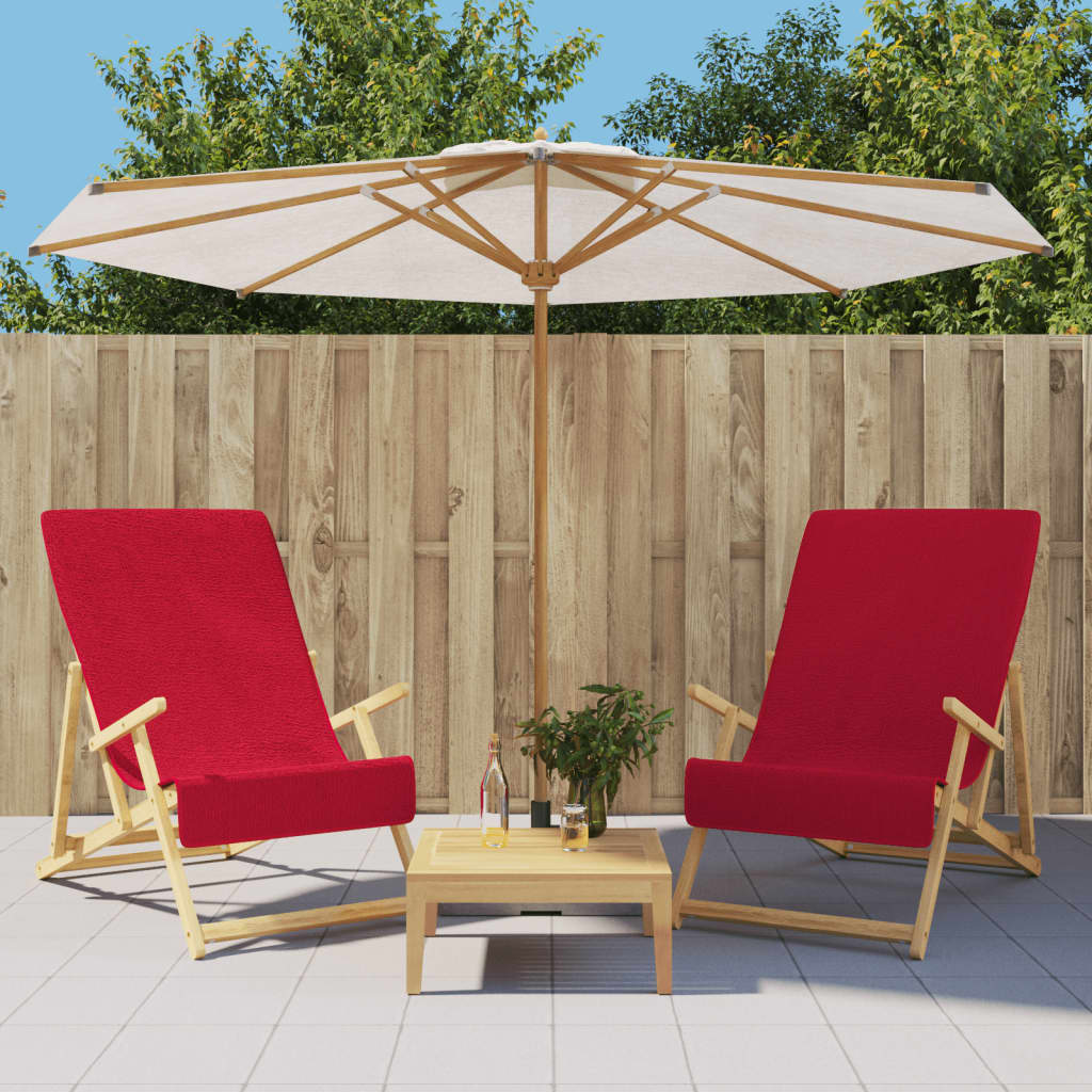 Badehåndklæder 2 stk Bourgogne 60x135 cm stof 400 GSM
