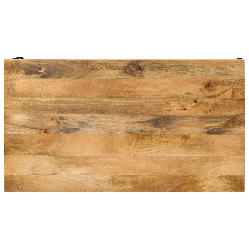 Sofabord 100x55x35 cm massivt mangotræ
