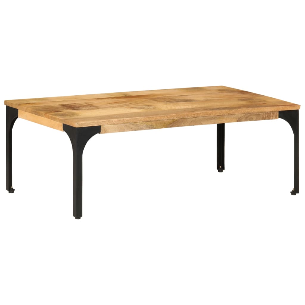 Sofabord 100x55x35 cm massivt mangotræ