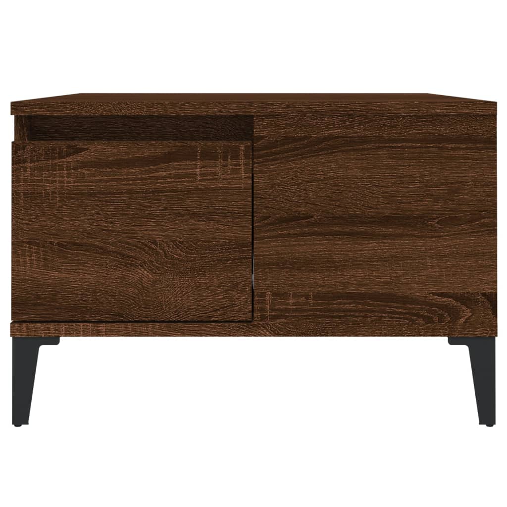 Sofabord Brun Eg Look 55x55x36,5 cm Træmateriale
