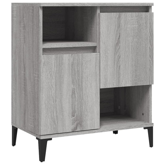 Sideboard Grau Sonoma 60x35x70 cm Holzwerkstoff