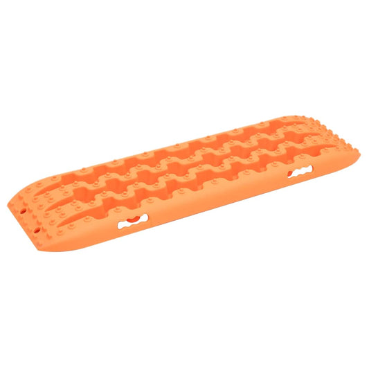Traktionsmatten 2 Stk. Orange 106x30,5x7 cm Nylon