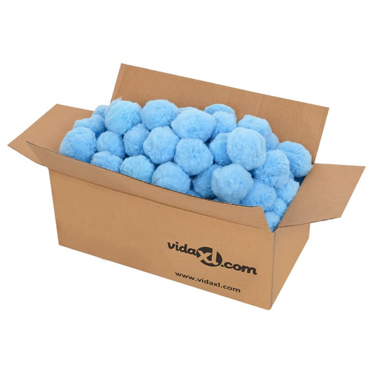 Pool-Filterbälle Antibakteriell Blau 1400 g Polyethylen