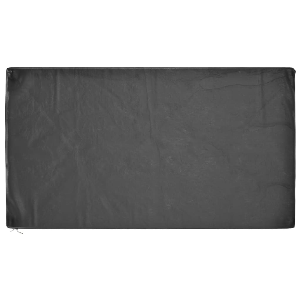 Havemøbelbetræk 2 stk 8 øjer 125x70x35 cm Rektangulær