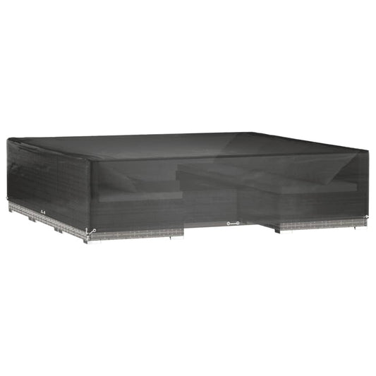 Gartenmöbel-Abdeckung 16 Ösen 240x240x55 cm Quadratisch