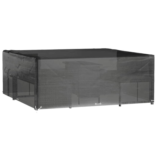 Gartenmöbel-Abdeckung 16 Ösen 250x250x90 cm Quadratisch