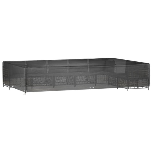 Gartenmöbel-Abdeckung 16 Ösen 325x205x60 cm Rechteckig