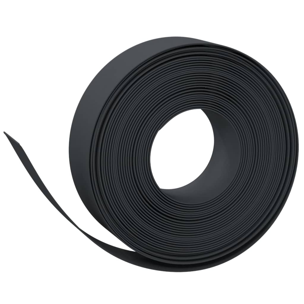 Plænekant 3 stk sort 10 m 15 cm polyethylen