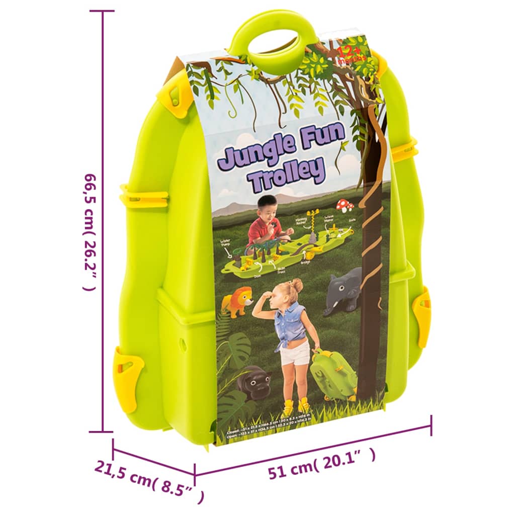 Vandlegetui Jungle 51x21,5x66,5 cm Polypropylen