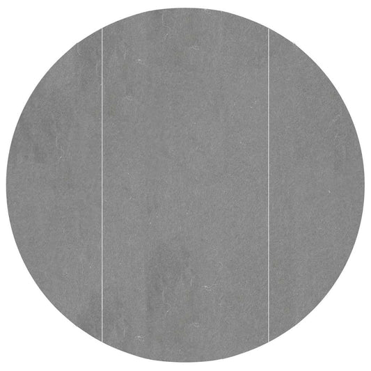 Pool-Bodentuch Hellgrau Ø366 cm Polyester Geotextil