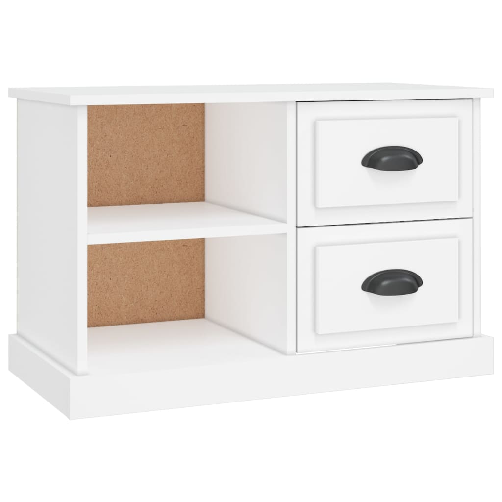 TV-skab Hvid 73x35,5x47,5 cm Træ Materiale