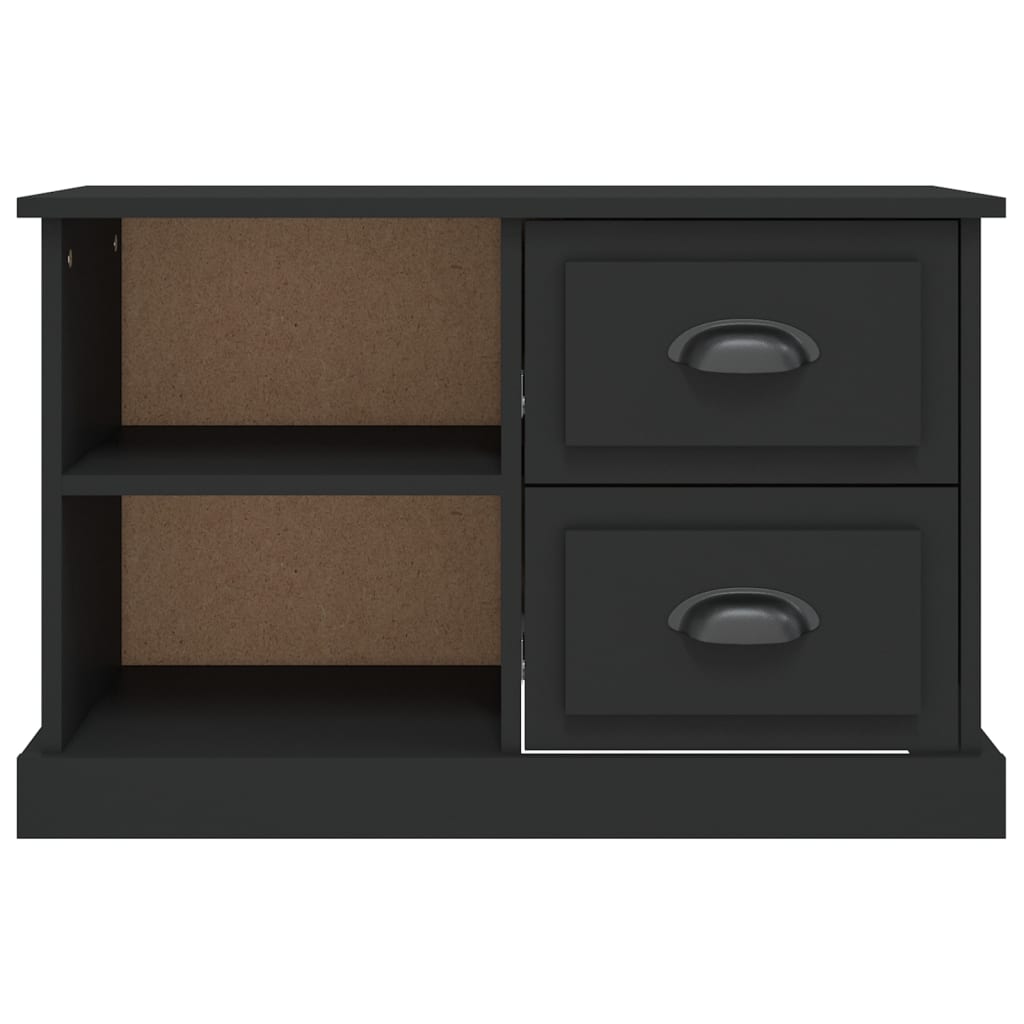 TV-skab Sort 73x35,5x47,5 cm Træ Materiale