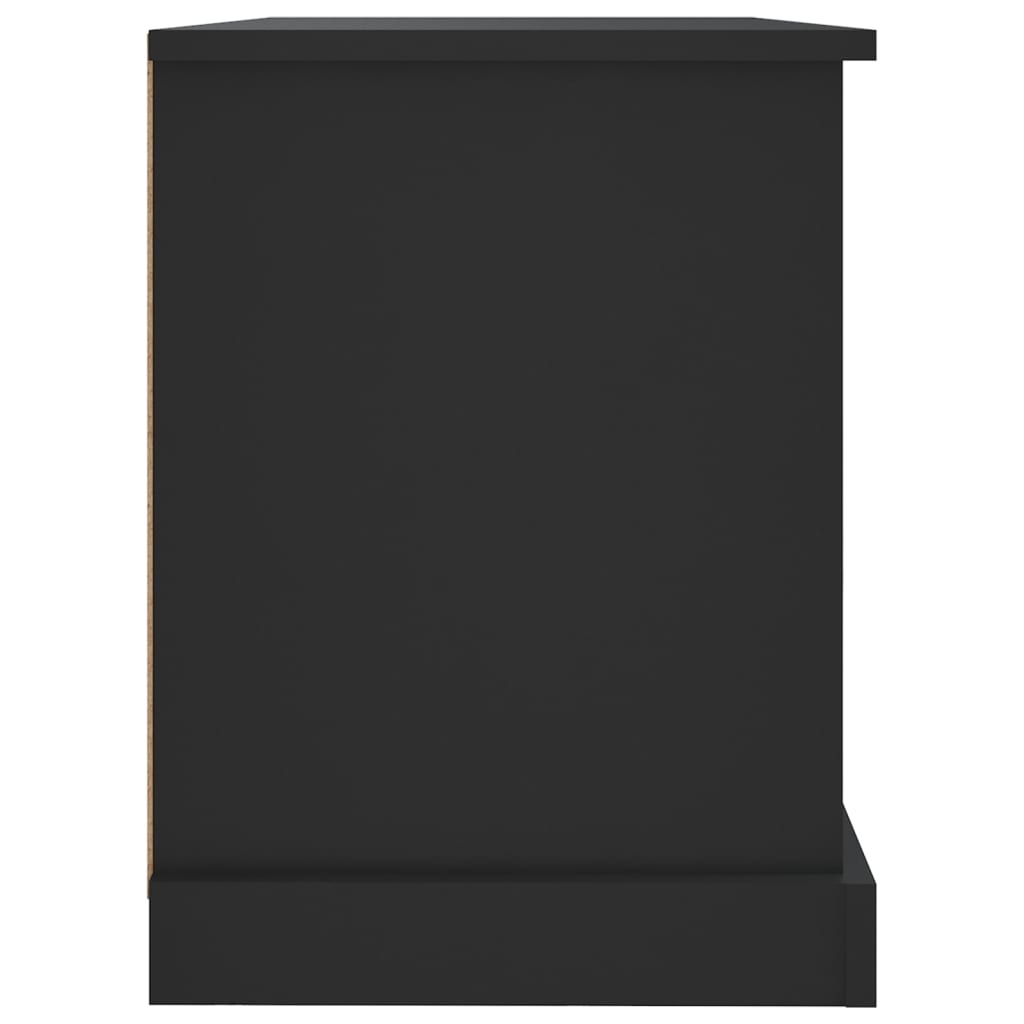 TV-skab Sort 73x35,5x47,5 cm Træ Materiale