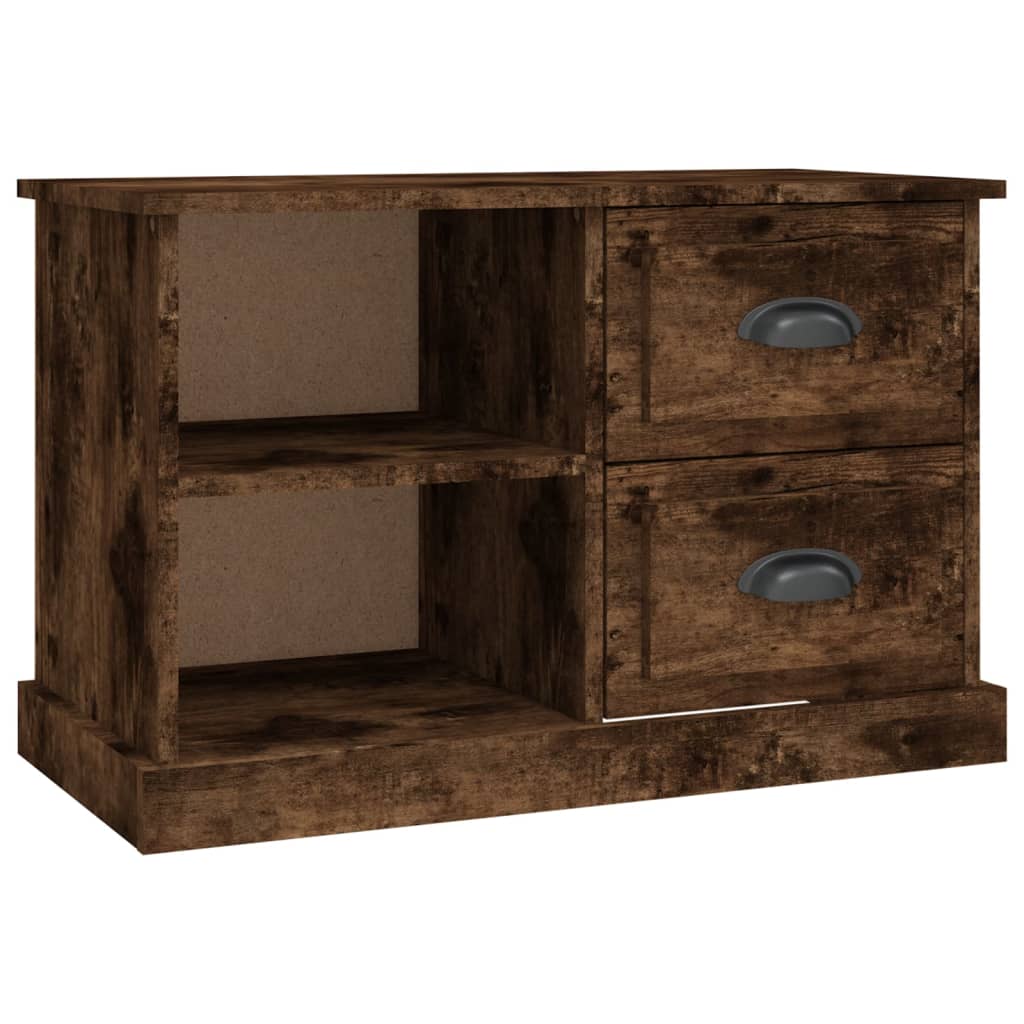 TV-møbel røget eg 73x35,5x47,5 cm træmateriale