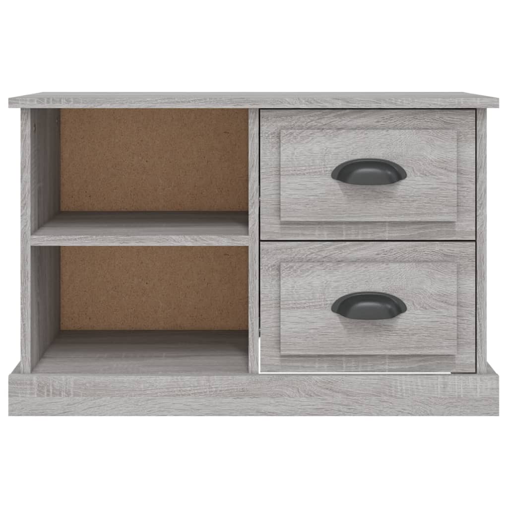 TV-skab Grå Sonoma 73x35,5x47,5 cm Træ Materiale