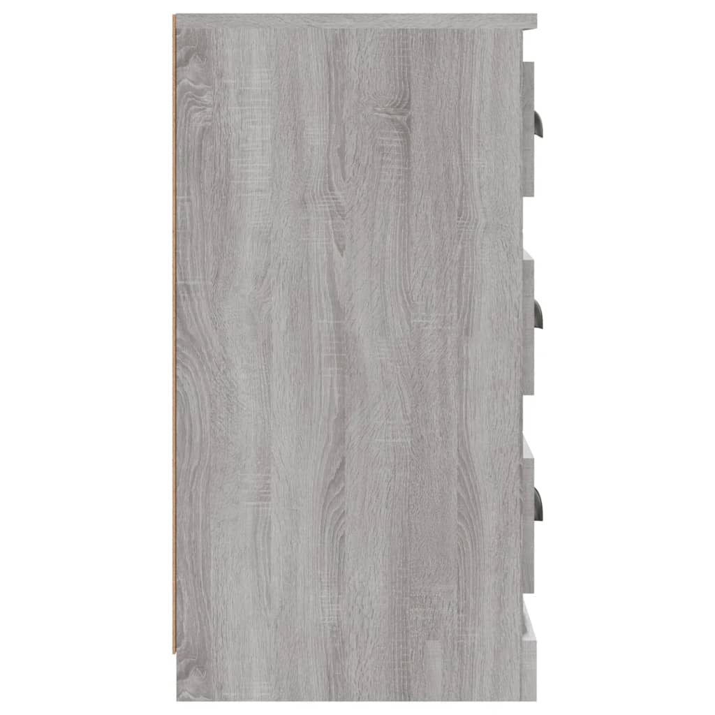 Skænk Grå Sonoma 70x35,5x67,5 cm træmateriale