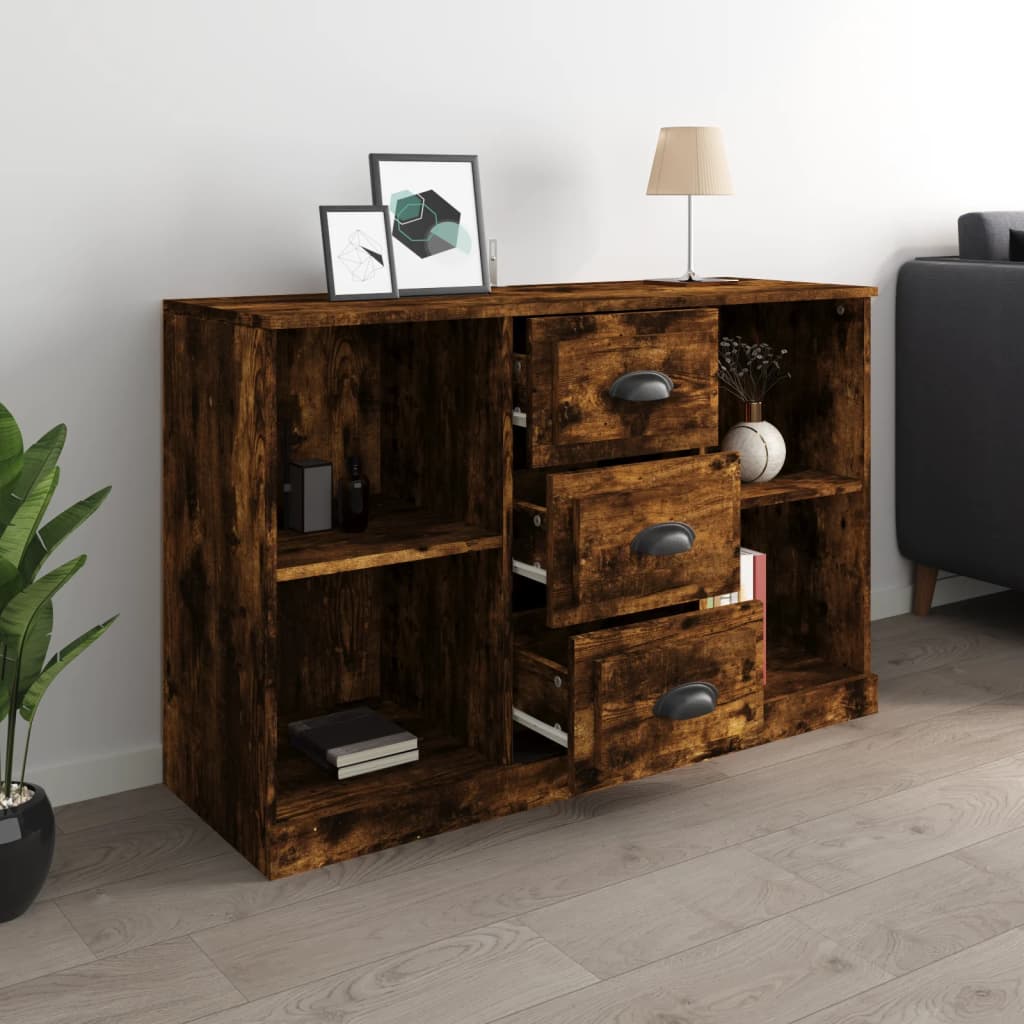 Skænk røget eg 104,5x35,5x67,5 cm træmateriale