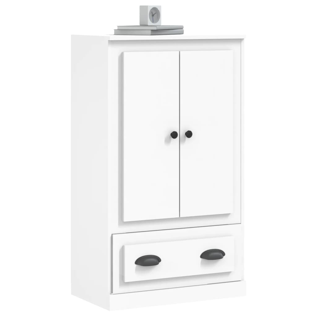 Highboard Hvid 60x35,5x103,5 cm Træmateriale