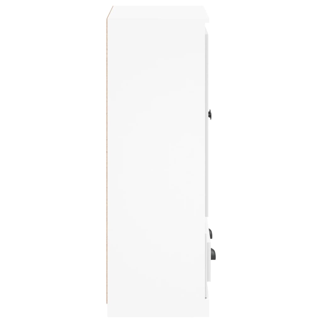 Highboard Hvid 60x35,5x103,5 cm Træmateriale