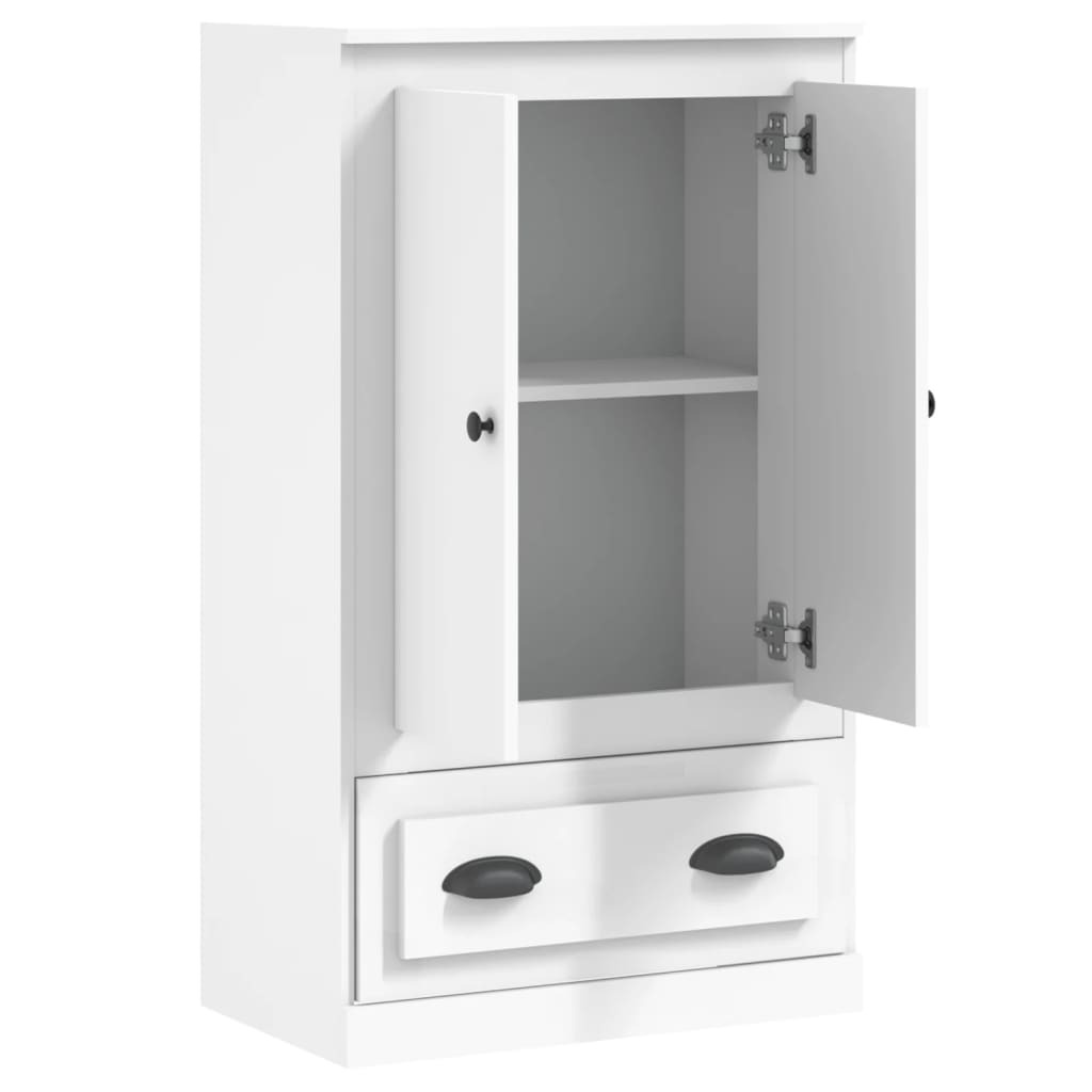 Highboard Hvid 60x35,5x103,5 cm Træmateriale