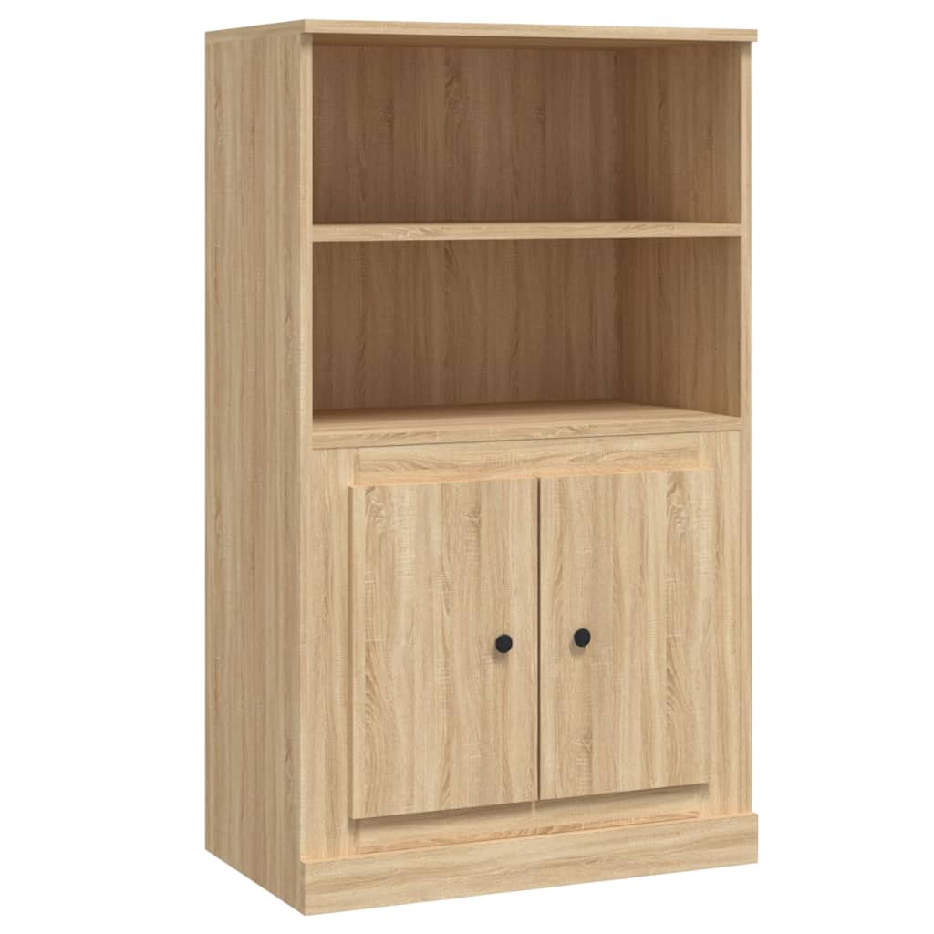 Highboard Sonoma eg 60x35,5x103,5 cm træmateriale