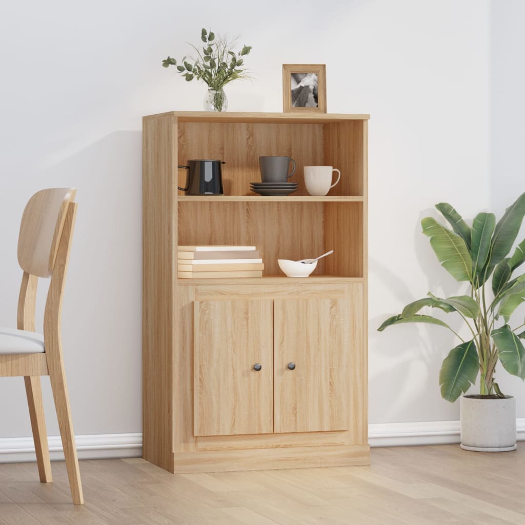 Highboard Sonoma eg 60x35,5x103,5 cm træmateriale