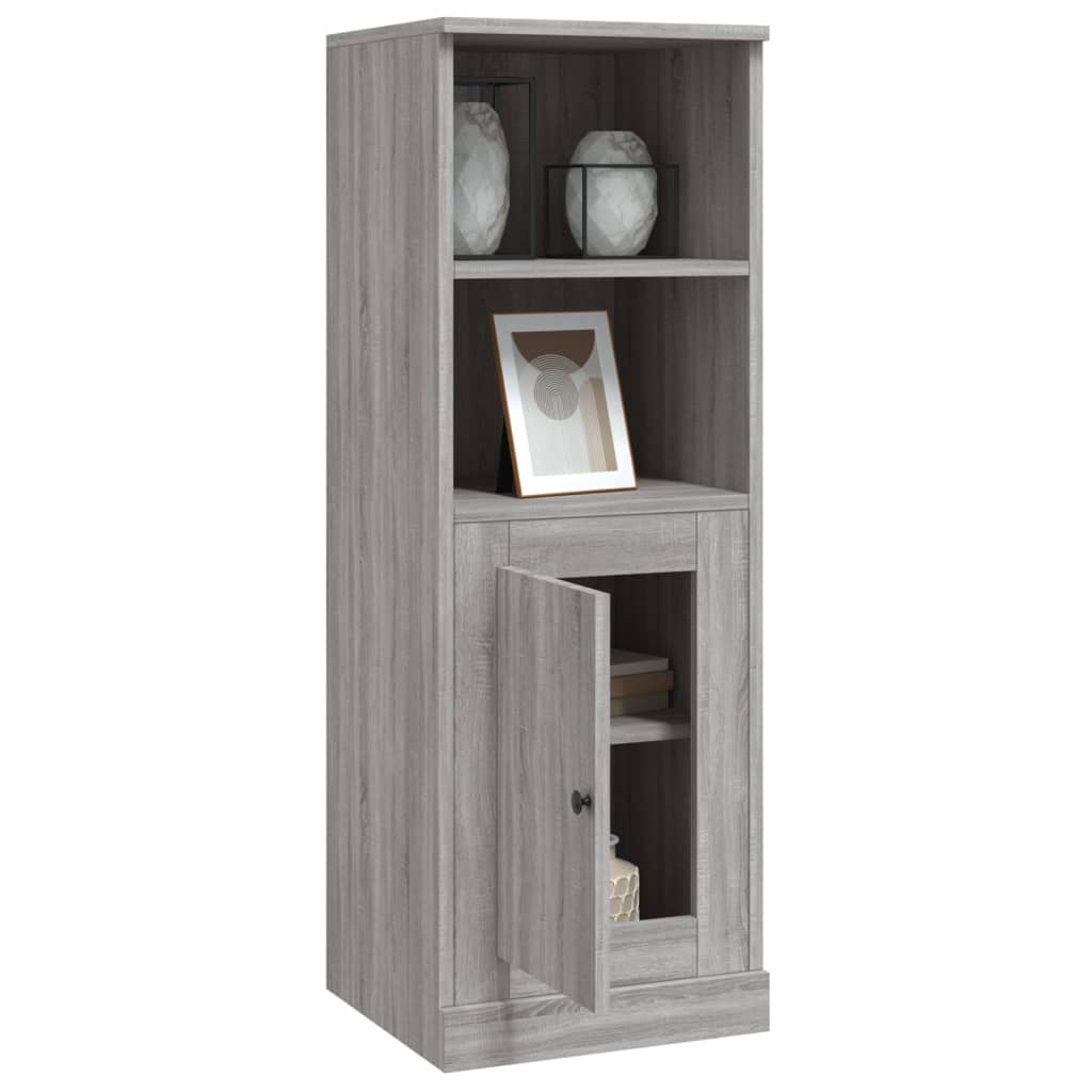 Highboard Grå Sonoma 36x35,5x103,5 cm Træmateriale