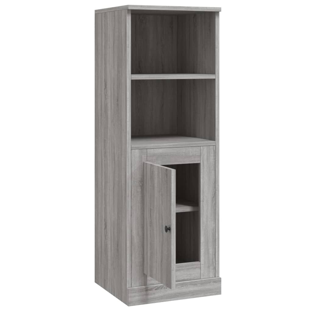 Highboard Grå Sonoma 36x35,5x103,5 cm Træmateriale