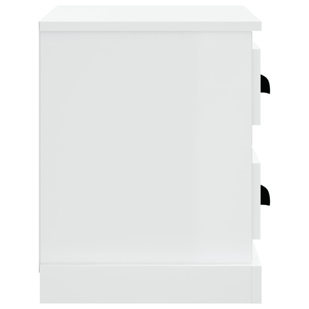Sengebord Hvid 60x35,5x45 cm