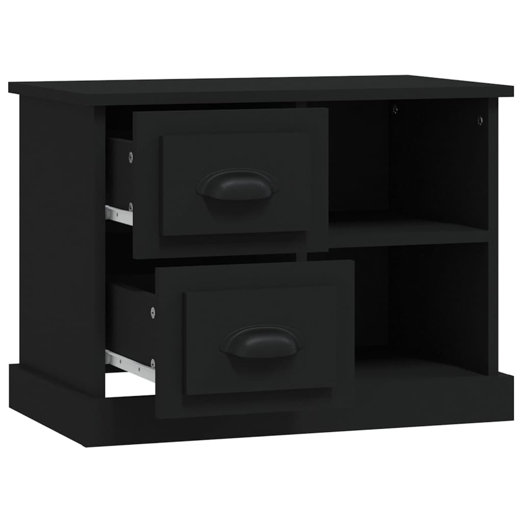 Sengebord Sort 60x35,5x45 cm