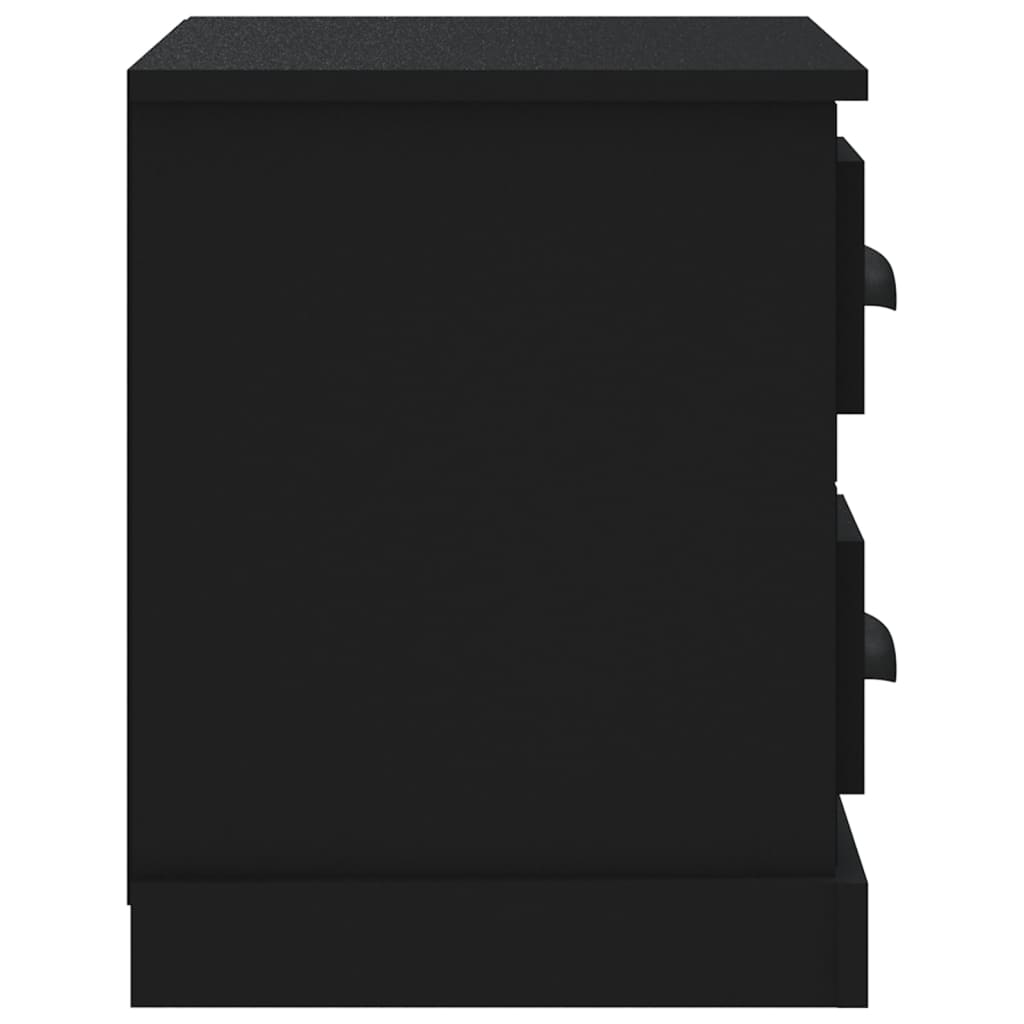 Sengebord Sort 60x35,5x45 cm