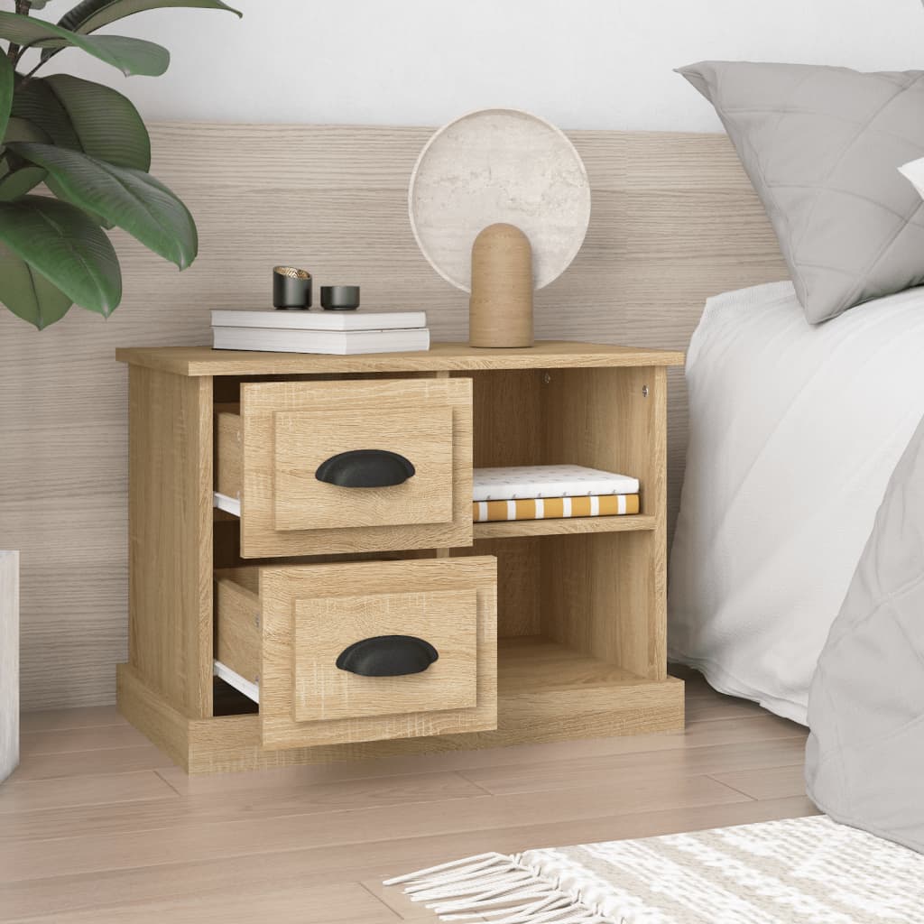 Sengebord Sonoma eg 60x35,5x45 cm