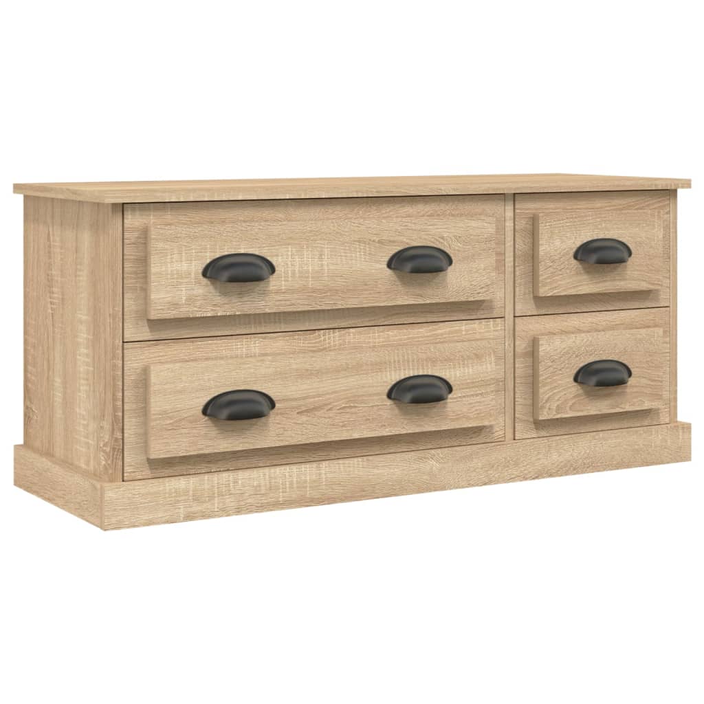 Tv-møbel Sonoma eg 100x35,5x45 cm træmateriale
