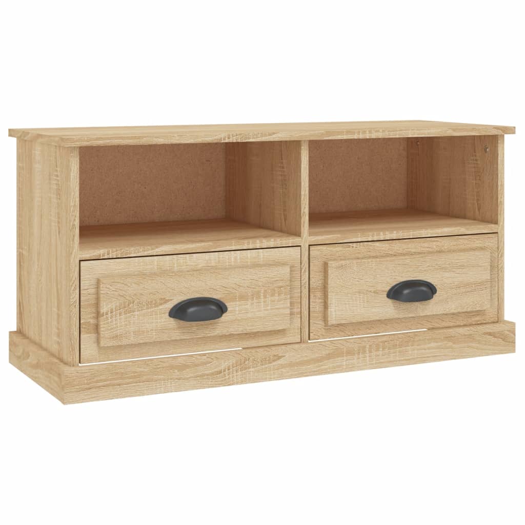 Tv-møbel Sonoma eg 93x35,5x45 cm træmateriale